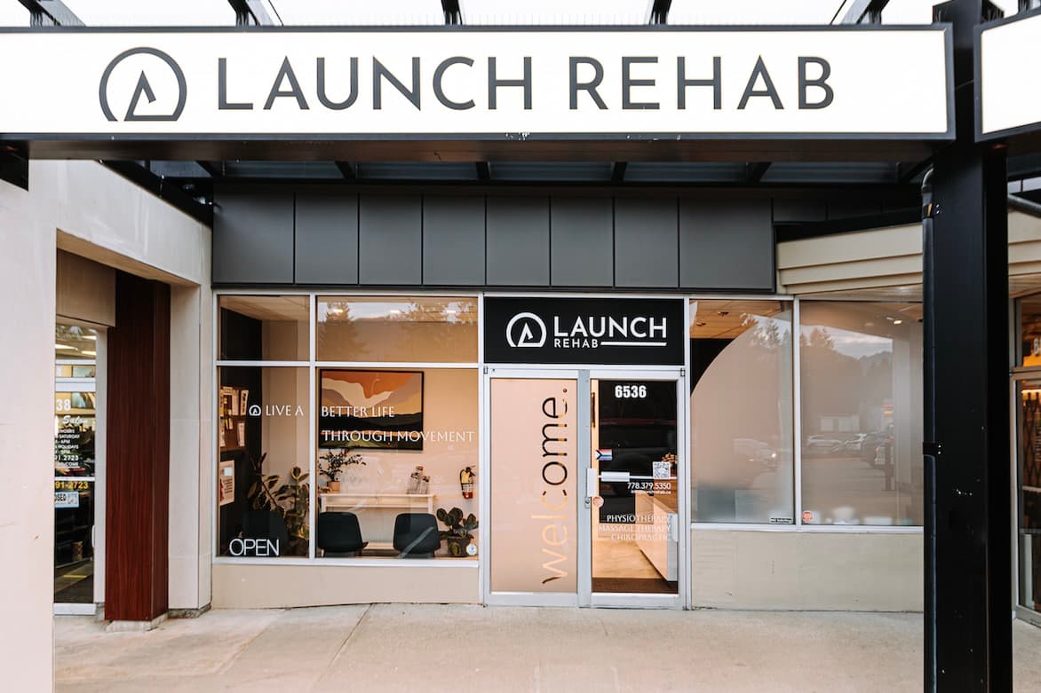Launch Rehab — clinic photo from the official Launch Rehab North Burnaby page.